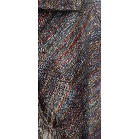 Cato EST. 1946 Collar Vest Sleeveless Western Fringe Open Front Boho Chic Size M - Picture 6 of 9